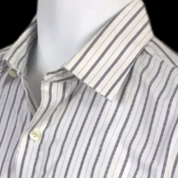 Kenneth Cole Non-iron Long Sleeve Dress Shirt - Picture 3 of 7